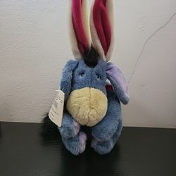NWT Easter Bunny EEYORE 10” Disney Store Plush Stuffed Animal Toy