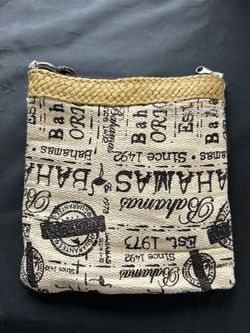 AUTHENTIC BAHAMAS CROSSBODY PURSE 