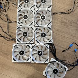 Corsair LL120 PC Fans lot Of 9 