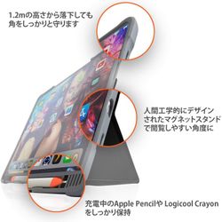 STM Dux Plus Duo , Ultra - Protective case for Apple iPad 9th / 8th / 7th Gen - Black