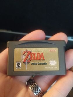Zelda Four swords Gameboy cartridge