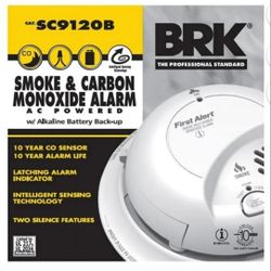  BRK First Alert Smoke and Carbon Monoxide Alarm, specifically model SC9120B.