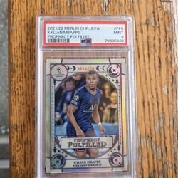 Kylian Mbappe PSA 9 