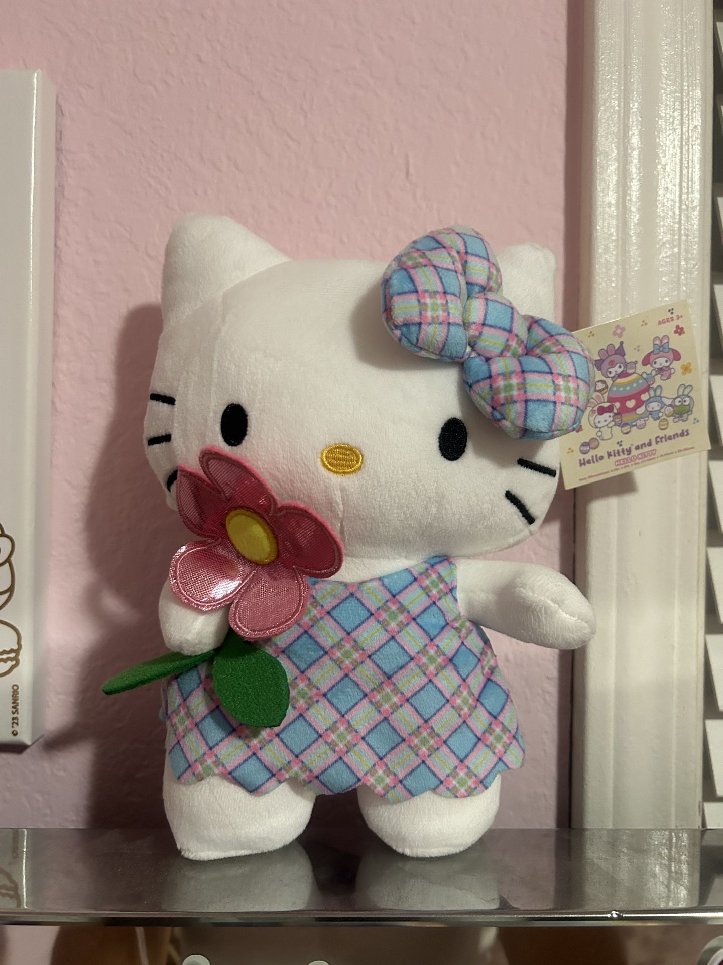 Hello kitty easter plushy