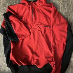 Vintage Cutter & Buck Women’s Half Zip Pullover Jacket–90s Golf Windbreaker