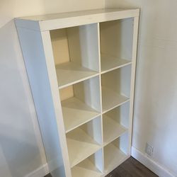 White Book Shelf/Cubby