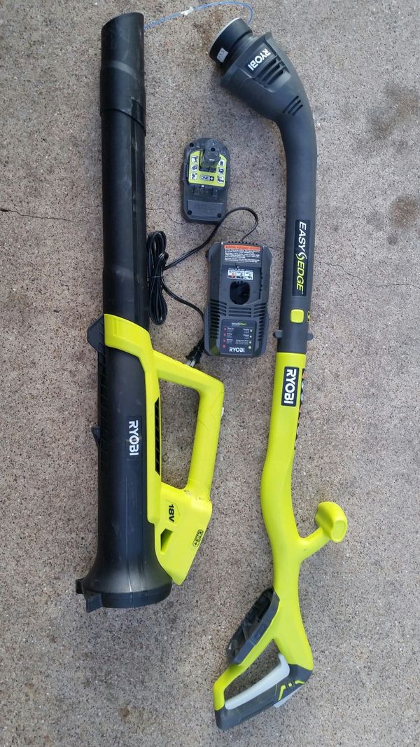 Ryobi 10 Cordless String Trimmer And Er Kit For In Grand Ryobi 10 Cordless String Trimmer And Er Kit For In Grand Prairie Tx Offerup
