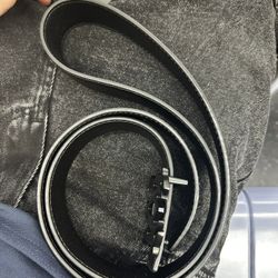 Amiri Logo Belt Sz 50