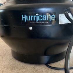 Hurrricane 12” Incline Duct Fan 90 $