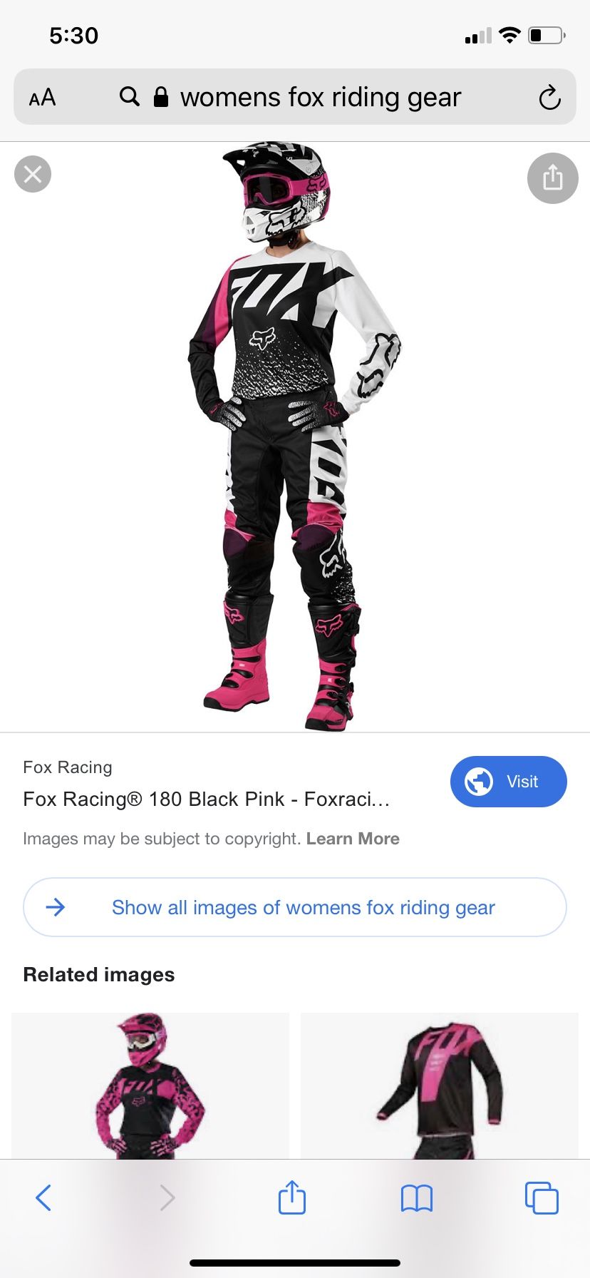 Women’s Fox Riding Gear for Sale in Escondido, CA OfferUp