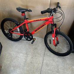 20” Kids Bike With 7 Speeds