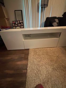 White Tv Stand