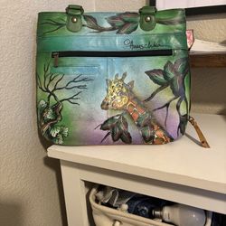 Anuschka hand-printed weather handbag