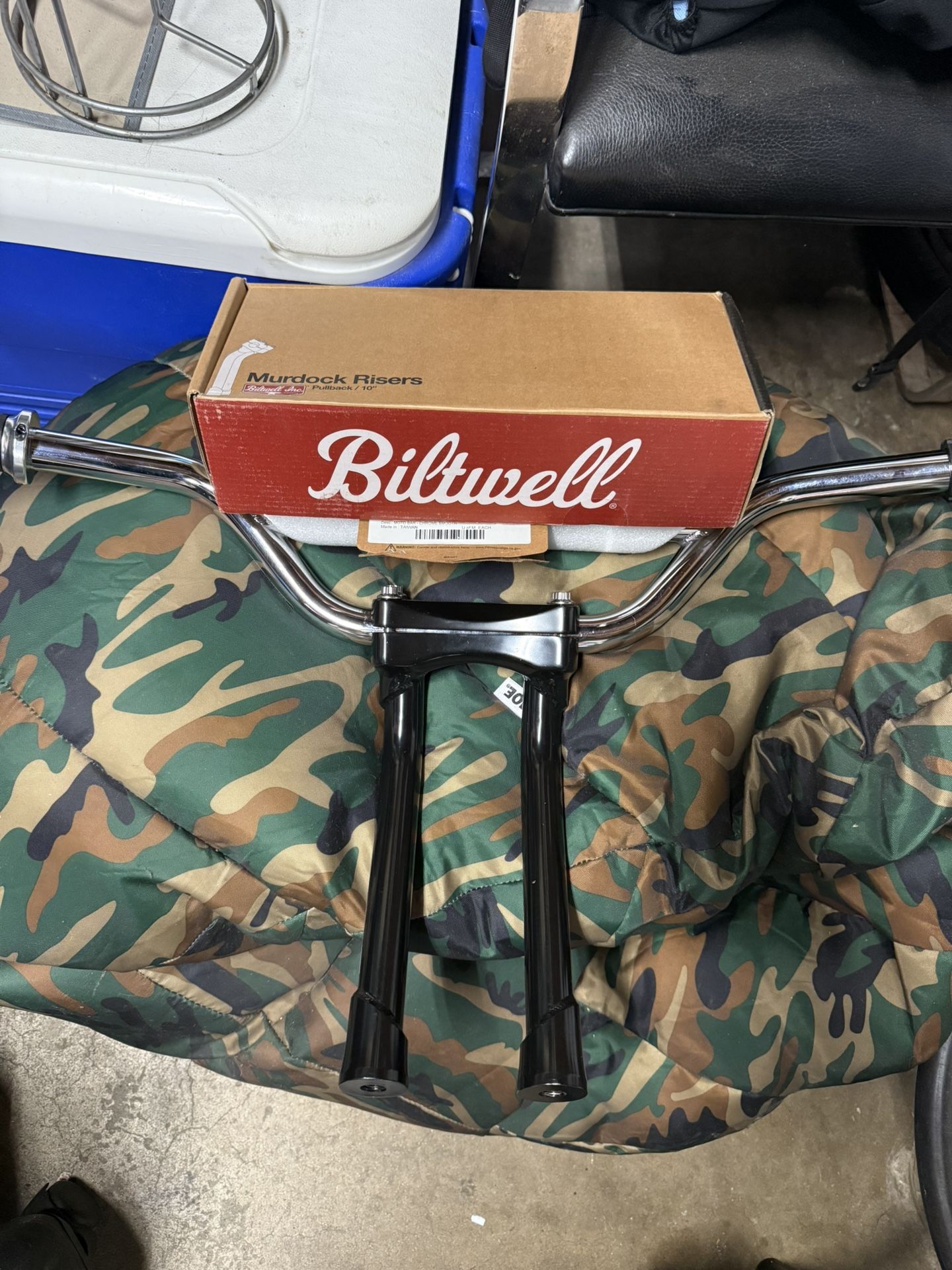 Harley Biltwell Bars And Raisers