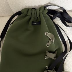 Multi-Functional Convertible Bag – Backpack / Shoulder Bag / Tote Green