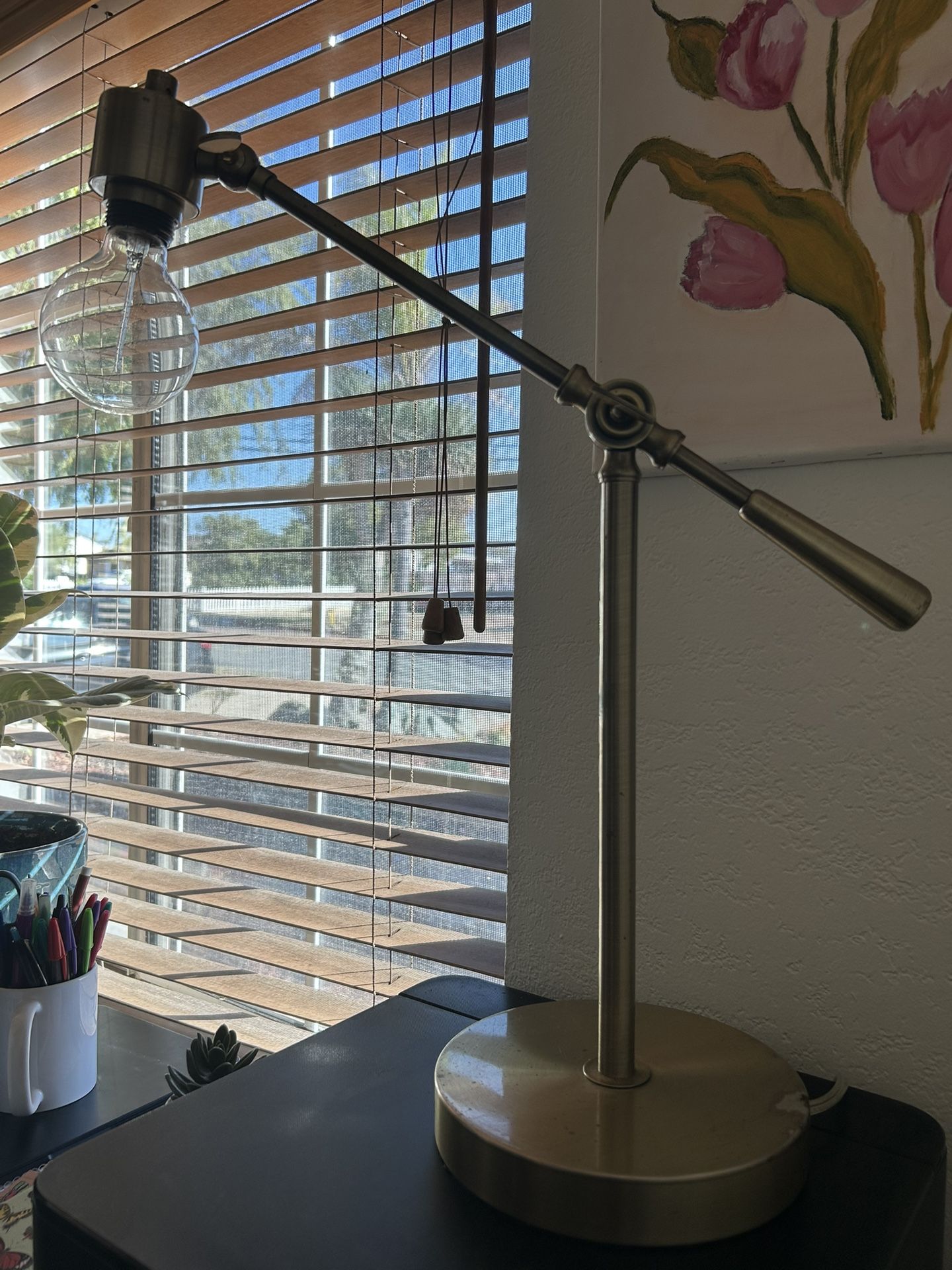 Antique Brass Table Lamp