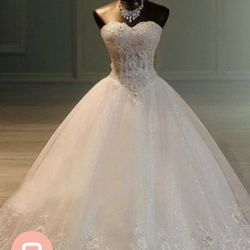 Wedding Dress Size 10