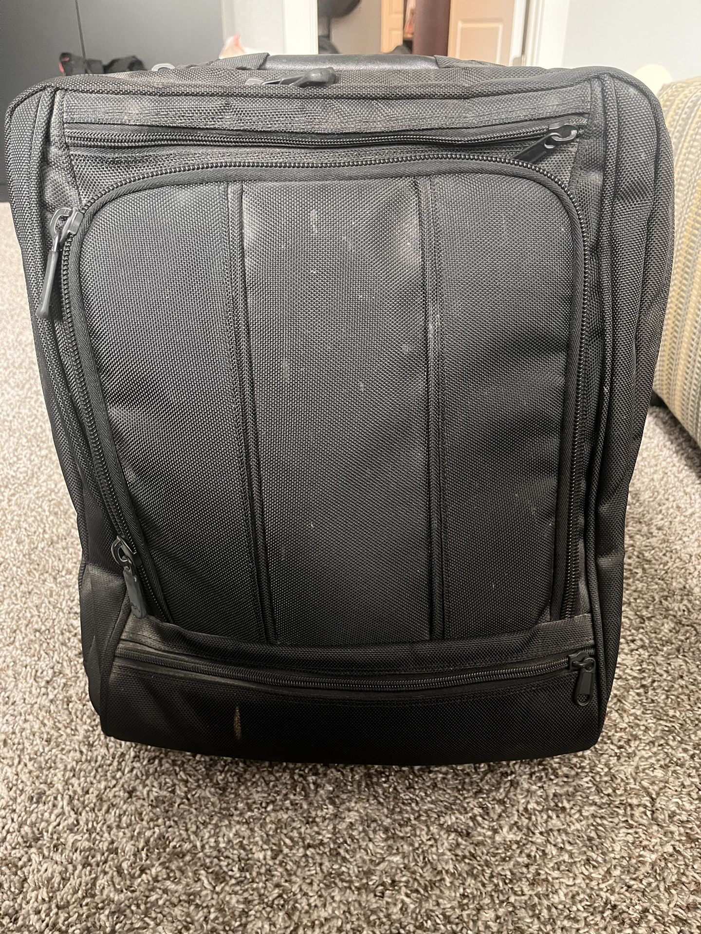 Black Roller Laptop Bag