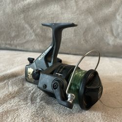 Vintage  Shimano 400s AX  Graphite Spinning Reel 