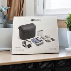 DJI mini 3 Fly more combo drone and remote control built in screen floor model 