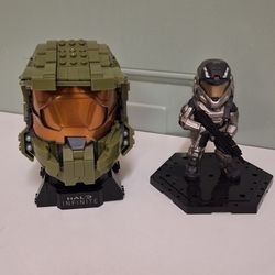 Mega Construx Halo Infinite Master Chief Helmet And Figure 