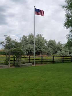 Delta Series 25" To 30" Flag Pole Sectional