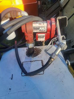 12v 15 GPS diesel pump tank