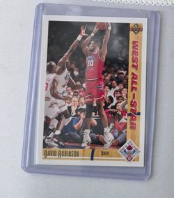 Twin Towers Lot David Robinson & Tim Duncan Spurs Cards