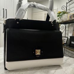 NWT Kate Spade Varick Street Abbie Satchel 