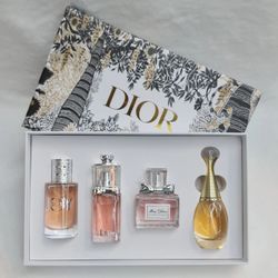 Dior 4pc Perfume Gift Set (30mL Each)