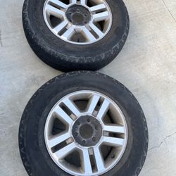 2 - 265/65r18 6x135 6x5.31 F-150 Expedition Wheels Rims Tires!