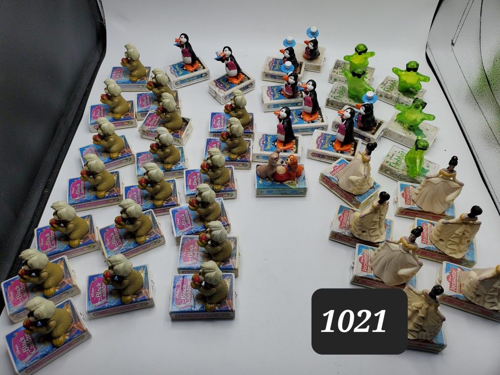 Huge Lot Of Dancing Disney Characters On Mini Vhs Tapes