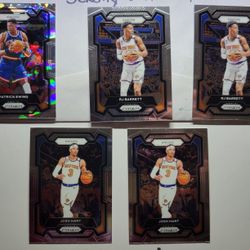 2023-24 Panini NBA Prizm Basketball New York Knicks Lot Patrick Ewing Cracked Ice Parallel 
