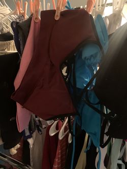 Bras crop tops swim suits swim wear
