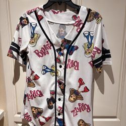 Bratz baseball jersey woman size S/M no size tag
