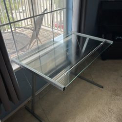 Small Glass Desk