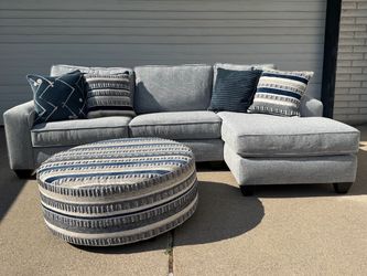 Modern Gray Sectional
