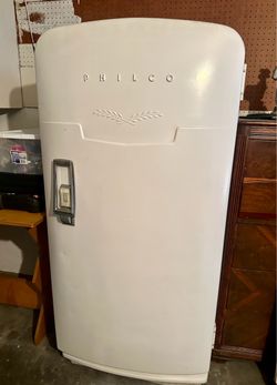 Philco Vintage Single-Door Refrigerator