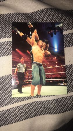 John cena wwe card