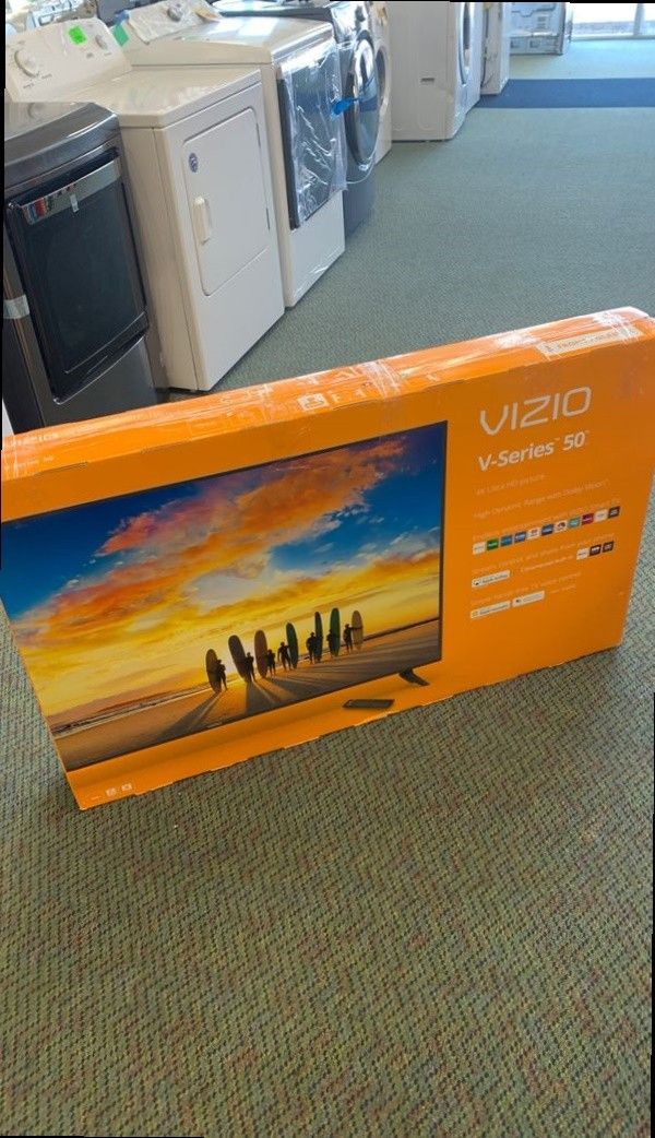 Vizio 4K Smart TV All new with Warranty 50 inch TV Television is New ( Open Box) HU