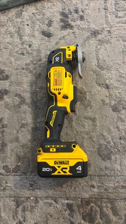 Dewalt multitool and batter