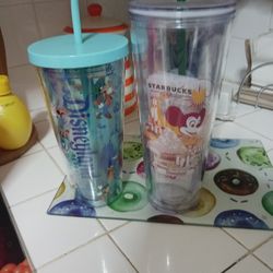 Disneyland Cup&1Starbucks Cup