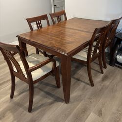 Table With 6 Chairs