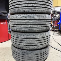 (4) - 245/45/20 Goodyear Eagle Touring All Season Tires