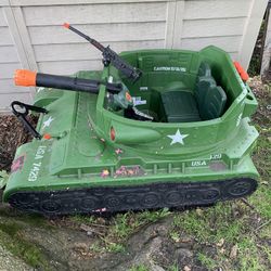 Power Wheels Tank!