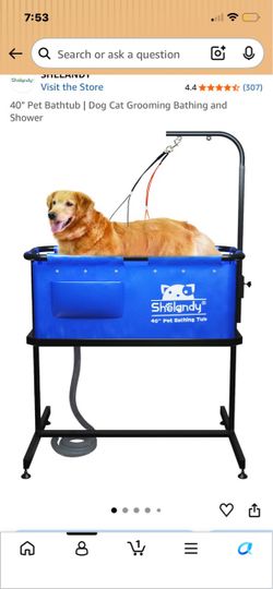 Dog Grooming bathtub