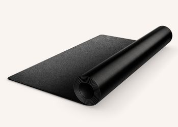 NEW IN PACKAGING Peloton Black Bike Mat 36" x 72" $75.00 RETAIL VALUE