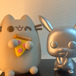 jumbo funko pusheen & pikachu metallic 
