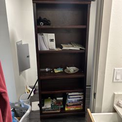 Brown Bookshelf 