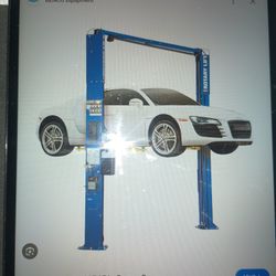 Rotary 2 Post Lift With Pump 